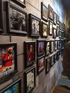 Walls of holiday characters 