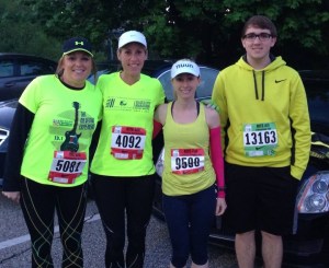 Accidental team neon green! 