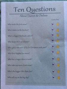 Can you guess who answered which?