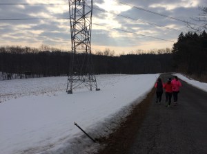 Morning miles on the back roads