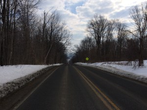 Looking down on Effie, with no sight of the beginning 