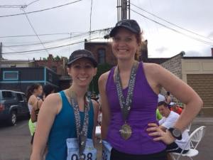 Wouldn't have finished without her!