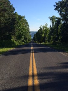 Seneca Lake...way down the hill