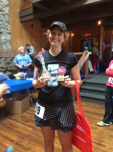 Mallory...Female overall winner!