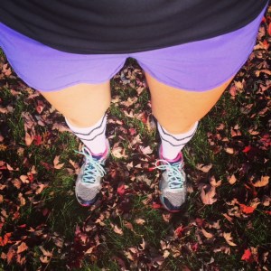 Shorts in November? I'll take it!