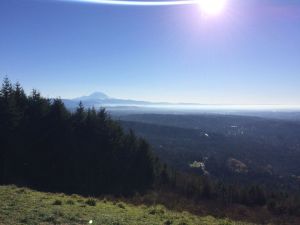 Looking towards Mt. Rainier