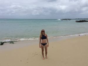 When you can't swim well...you don't test the waters