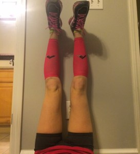 Tired legs, stronger legs. 